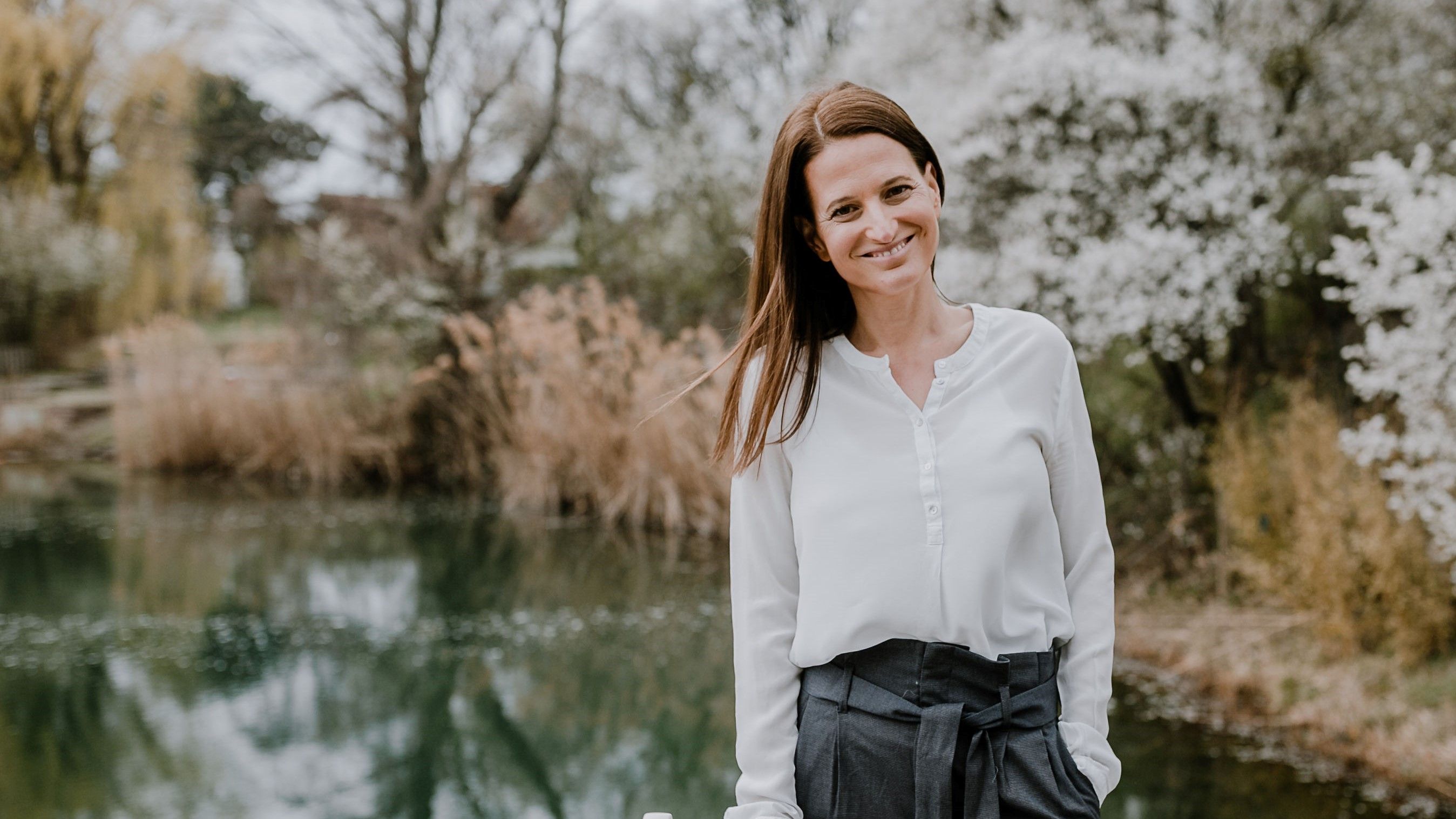 Lis-Marie Gubenschek im Freien